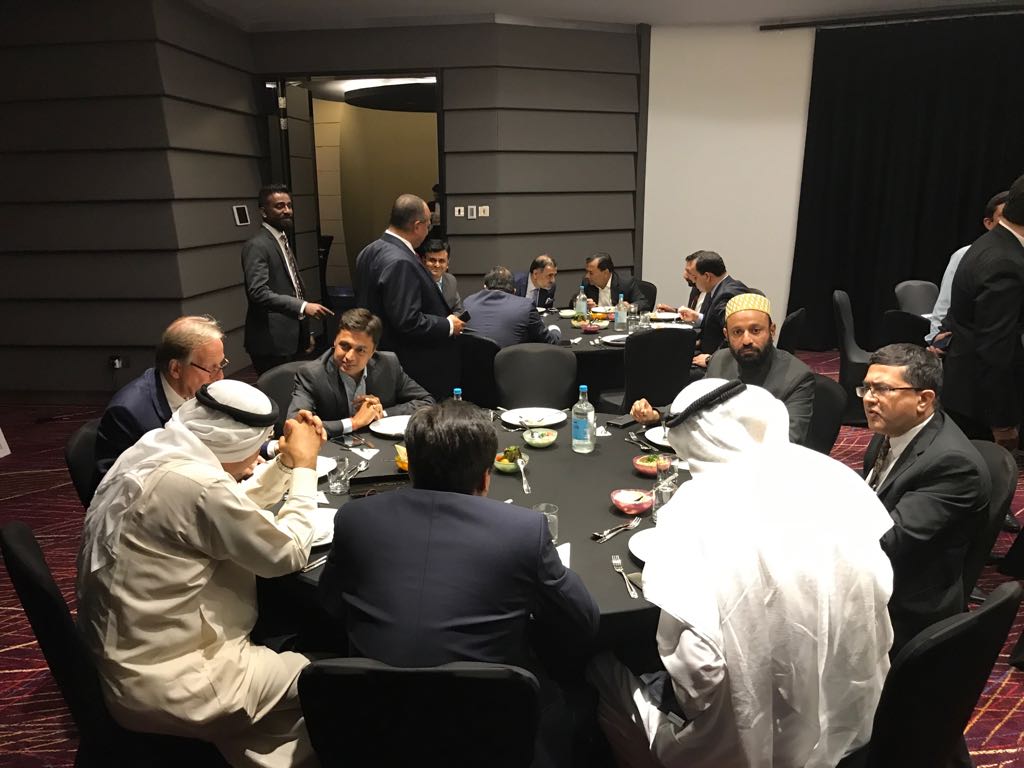 Dinner during UIBC Event in Dubai
